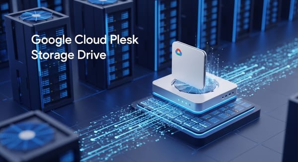 Image in blue hue with data being transferred to-and-from a storage drive with a fan. The storage drive is surrounded by other drives that look like server bays.